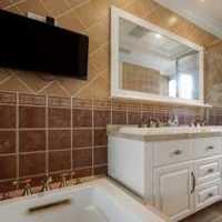 现代简约二居室卫生间浴缸装修效果图