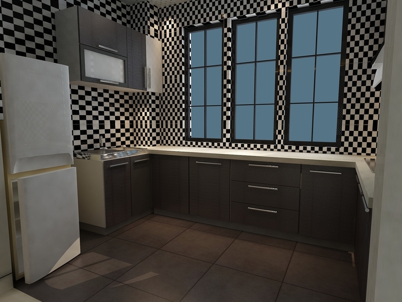 家庭厨房新古典客厅装修效果图