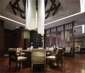 现代简约餐厅90平米客厅装修效果图