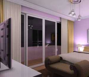 现代美式浅色系卧室装修效果图