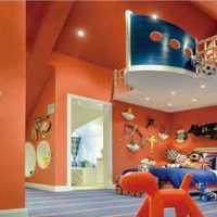 整洁温暖儿童房现代装修效果图