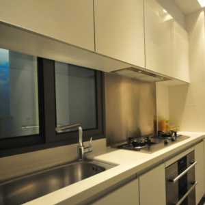现代美式四居室厨房装修效果图