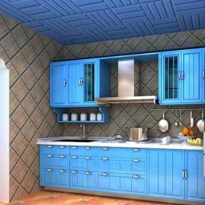 小长方形空间厨房装修效果图