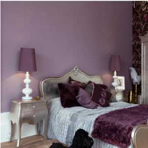 新古典 紫色系 卧室