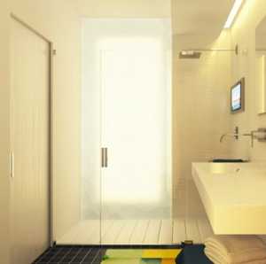 歐式風格二居室洗浴室效果圖